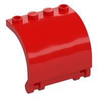 Panel 3 x 4 x 3 Curved (Red)