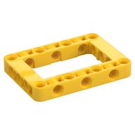 Technic Beam Frame 5 x 7 with 3 x 5 Opening Thick (Yellow)