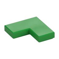 Tile 2 x 2 Corner (Bright Green)