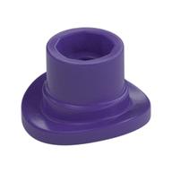 Headwear Accessory Hat / Top Hat with Pin and Anti-Stud (Dark Purple)