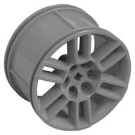 Wheel 56 x 34 Technic Racing Medium with 6 Pin Holes, Open Spokes (Light Bluish Gray)