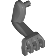Animal Body Part, Dinosaur, Therizinosaurus Arm Right (Dark Bluish Gray)