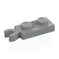 Plate Special 1 x 2 with Clip Vertical on End (Light Bluish Gray)