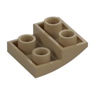 Brick Curved Inverted 2 x 2 x 2/3 (Dark Tan)
