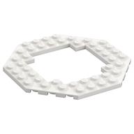 Plate Special 10 x 10 Octagonal Opening (White)