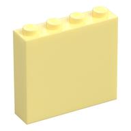 Brick 1 x 4 x 3 (Bright Light Yellow)