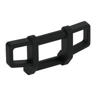 Grille Bar 1 x 4 x 1 2/3 Bull Bar, Squared (Black)