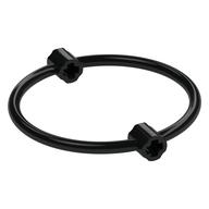 Bar, Ring 7L Diameter, with 2 Axle Connectors (Black)