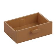 Cupboard 2 x 3 Drawer with Reinforcements (Medium Nougat)