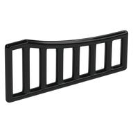 Bar 1 x 8 x 3 - 1 x 8 x 4 Curved (Black)