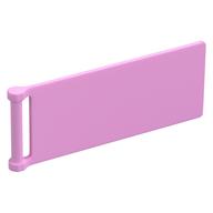 Flag 7 x 3 with Rod (Bright Pink)