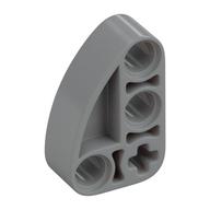 Technic Beam 2 x 3 L-Shape with Quarter Ellipse Thick (Light Bluish Gray)