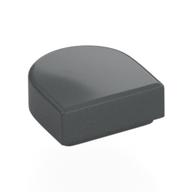 Tile Round 1 x 1 Half Circle (Dark Bluish Gray)