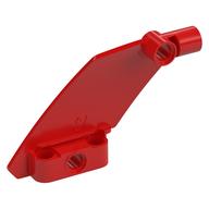 Technic Panel Curved 5 x 7 Parallelogram Left (Red)