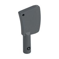 Equipment Cleaver, 2 Holes (Flat Silver)