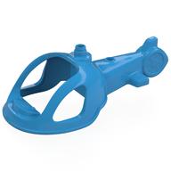 Duplo Helicopter Body 6 x 11 x 25 (Dark Azure)