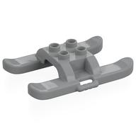 Duplo Helicopter Skids 4 x 6 (Light Bluish Gray)