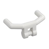Handlebars with Angular Handles (White)