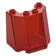 Windscreen 3 x 4 x 3 (Trans-Red)