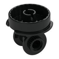 Technic Rotation Joint Disk with Pin and Double Rotation Joint Ball Half (Black)