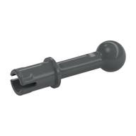 Technic Pin with Friction, Bar 2L and Towball (Dark Bluish Gray)