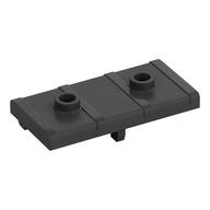 Treasure Chest Lid, Flat with 2 Studs (Pearl Titanium)