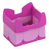 Nintendo Figure, Dress, with Internal Prongs for Princess Peach (Bright Pink)