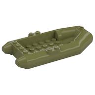 Boat / Rubber Raft / Dinghy 6 x 12 (Olive Green)