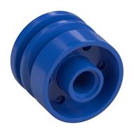 Wheel 18 x 14 with Pin Hole, Fake Bolts and Shallow Spokes (Blue)