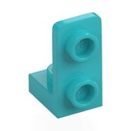Bracket 1 x 1 - 1 x 2 Inverted (Medium Azure)