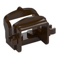 Animal / Creature Accessory, Saddle [Two Open O Clips] (Dark Brown)
