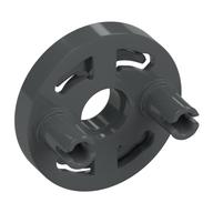 Rotation Joint Socket with 2 Pins (Dark Bluish Gray)