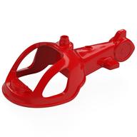 Duplo Helicopter Body 6 x 11 x 25 (Red)