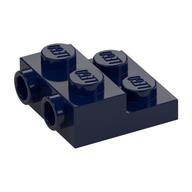 Plate Special 2 x 2 x 2/3 with Two Studs On Side and Two Raised [Solid Anti-stud] (Dark Blue)