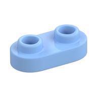 Plate Special 1 x 2 Rounded with 2 Open Studs (Bright Light Blue)