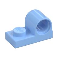 Plate Special 1 x 2 with Pin Hole on Top (Bright Light Blue)