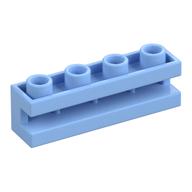 Brick Special 1 x 4 with Groove (Bright Light Blue)