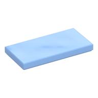 Tile 2 x 4 with Groove (Bright Light Blue)