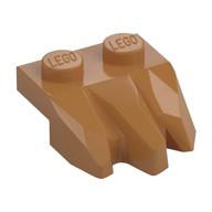 Plate Special 2 x 3 with Rocks (Medium Nougat)