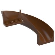 Slide Curved 180° (Reddish Brown)