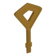 Tile Remover Key Diamond [DOTS] (Pearl Gold)