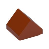 Brick Sloped Double 45° 1 x 1 (Dark Orange)