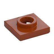 Turntable 2 x 2 Female (Dark Orange)