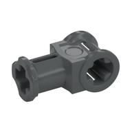 Technic Axle Connector with Axle Hole [Reinforced] (Dark Bluish Gray)