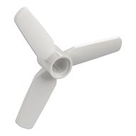 Propeller 3 Blades 5 Diameter, Pin Hole (White)