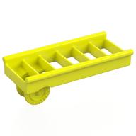 Duplo Ladder with Base Locking Ring, Short (Fire) (Vibrant Yellow)