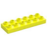 Duplo Plate 2 x 6 (Vibrant Yellow)
