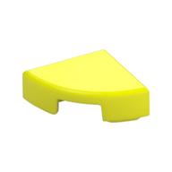 Tile Round 1 x 1 Quarter (Vibrant Yellow)