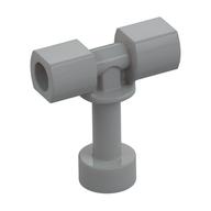 Bar T-Split with Hole (Light Bluish Gray)