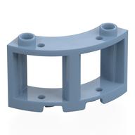 Window Round 3 x 3 x 2 (Sand Blue)